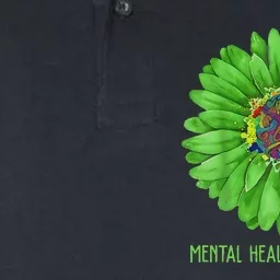 Mental Health Awareness Matters Sunflower I Am The Storm Softstyle Adult Sport Polo