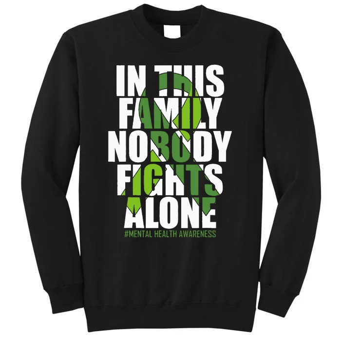 Mental Health Awareness Ribbon Family You Matter Kindness Sweatshirt