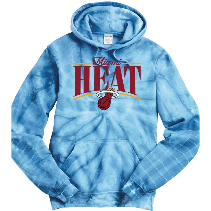 Miami Heat Arch Tie Dye Hoodie