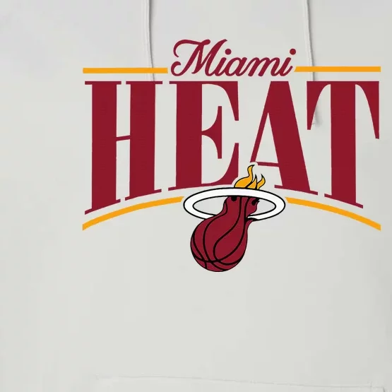 Miami Heat Arch Performance Fleece Hoodie