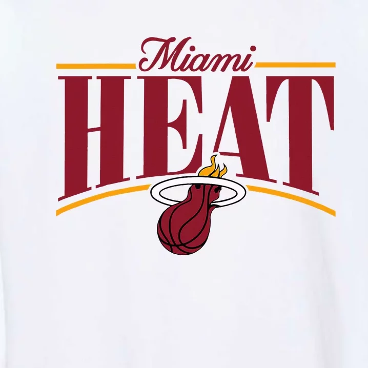 Miami Heat Arch Garment-Dyed Sweatshirt