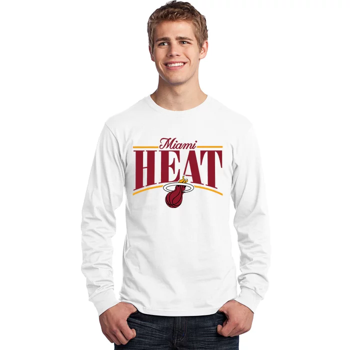 Miami Heat Arch Long Sleeve Shirt