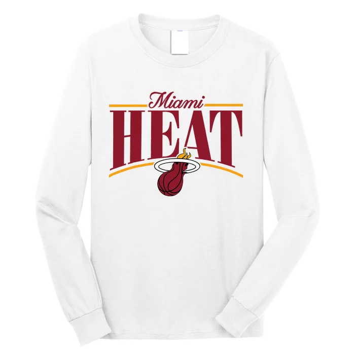 Miami Heat Arch Long Sleeve Shirt