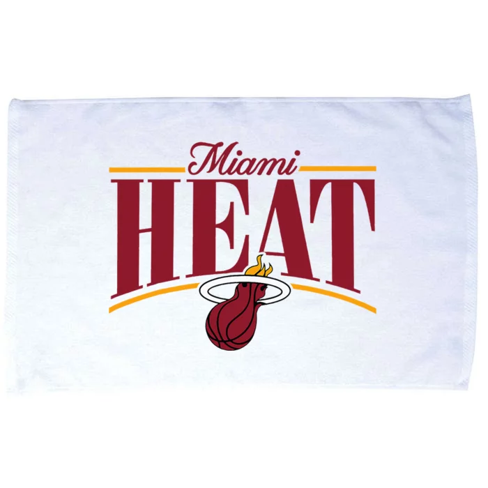 Miami Heat Arch Microfiber Hand Towel