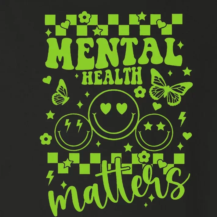 Mental Health Awareness Heart Wear Green For Mental Health Toddler Long Sleeve Shirt