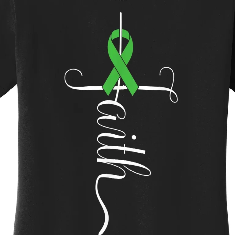 MEntal Health Awareness Green Ribbon Women's T-Shirt