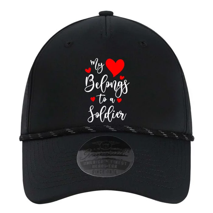 My Heart Belongs To A Soldier Valentine's Day For Soldier Gift Performance The Dyno Cap