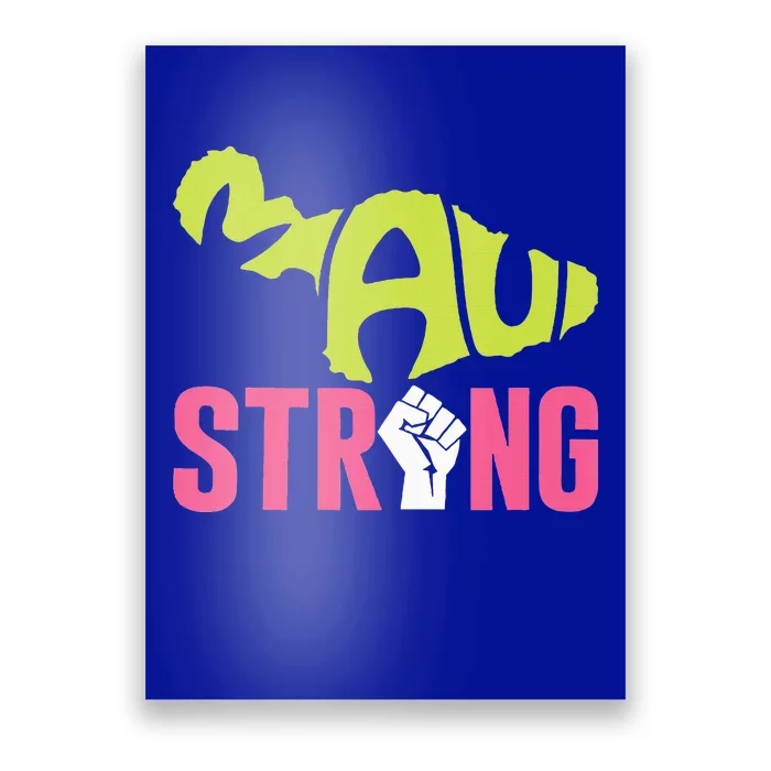 Maui Hawaii Beach Strong VNeck Poster