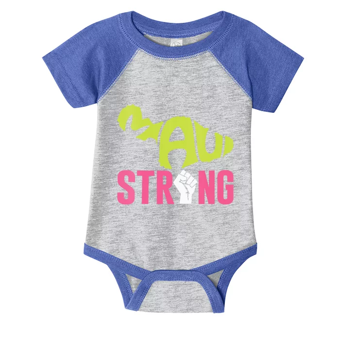 Maui Hawaii Beach Strong VNeck Infant Baby Jersey Bodysuit