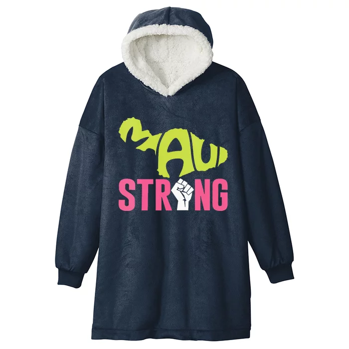 Maui Hawaii Beach Strong VNeck Hooded Wearable Blanket