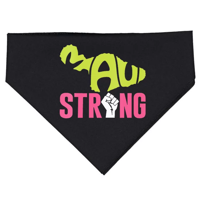 Maui Hawaii Beach Strong VNeck USA-Made Doggie Bandana