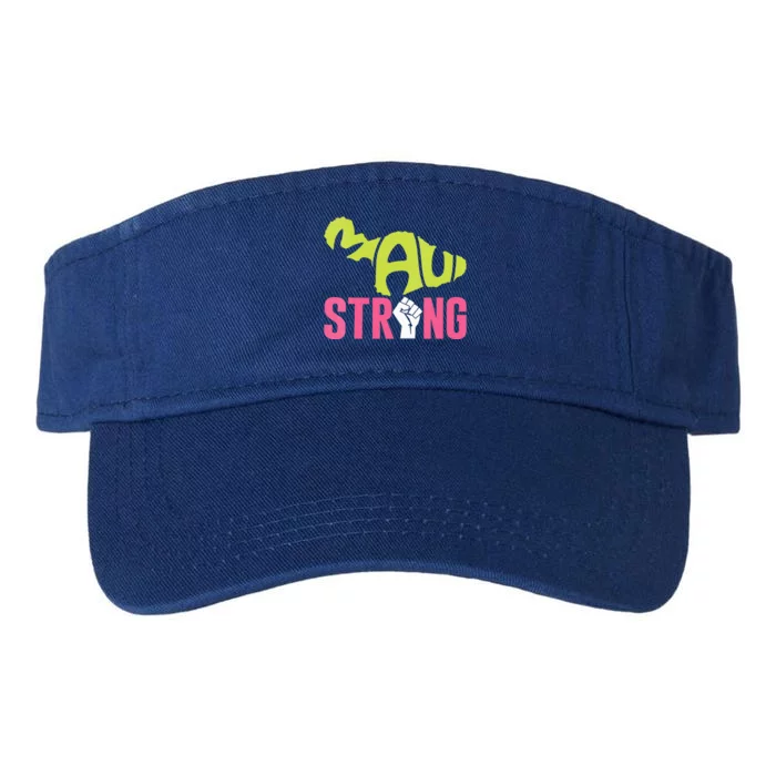 Maui Hawaii Beach Strong VNeck Valucap Bio-Washed Visor