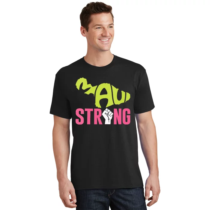 Maui Hawaii Beach Strong VNeck T-Shirt