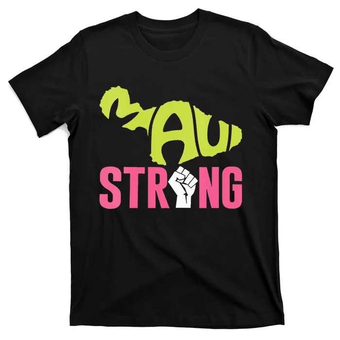 Maui Hawaii Beach Strong VNeck T-Shirt