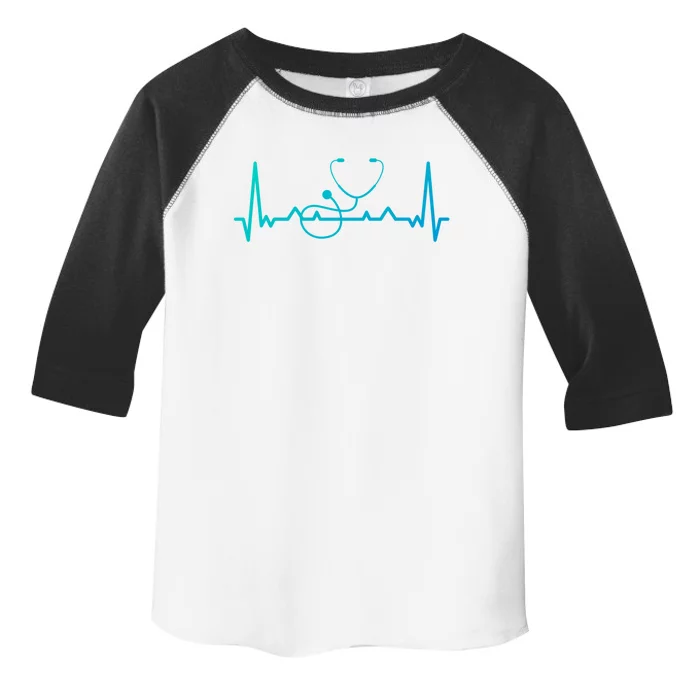 My Heart Beats For The Stethoscope Doctors And Nurses Cute Gift Toddler Fine Jersey T-Shirt