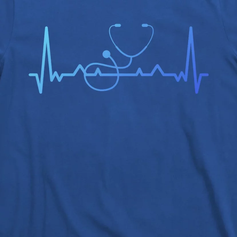 My Heart Beats For The Stethoscope Doctors And Nurses Cute Gift T-Shirt