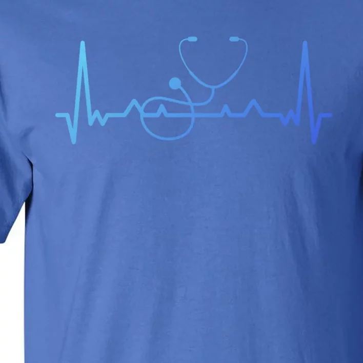 My Heart Beats For The Stethoscope Doctors And Nurses Cute Gift Tall T-Shirt