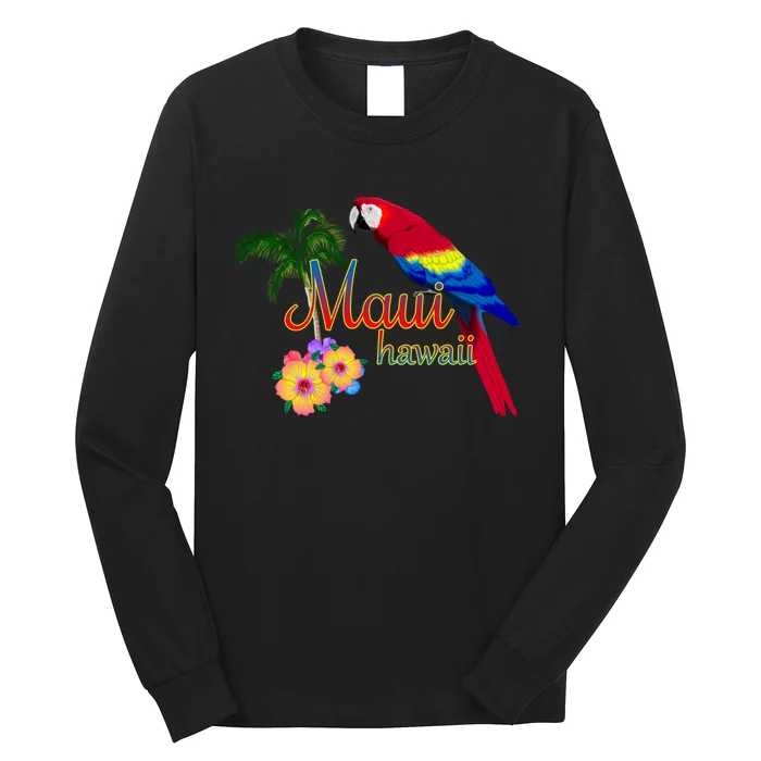 Maui Hawaii Beach Aloha Great Gift Long Sleeve Shirt