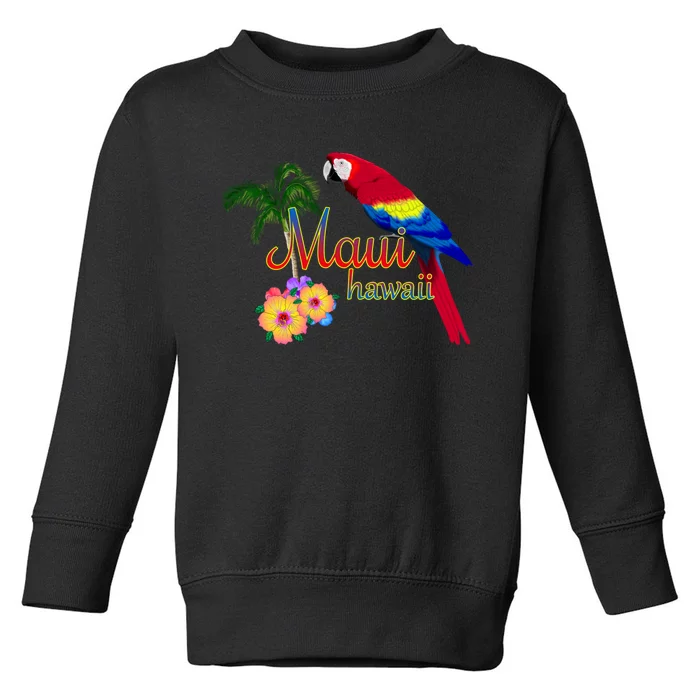 Maui Hawaii Beach Aloha Great Gift Toddler Sweatshirt