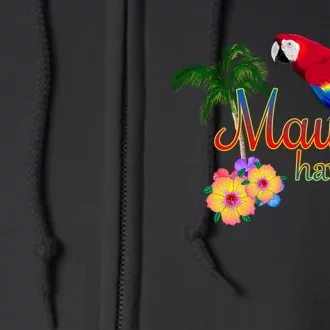 Maui Hawaii Beach Aloha Great Gift Full Zip Hoodie