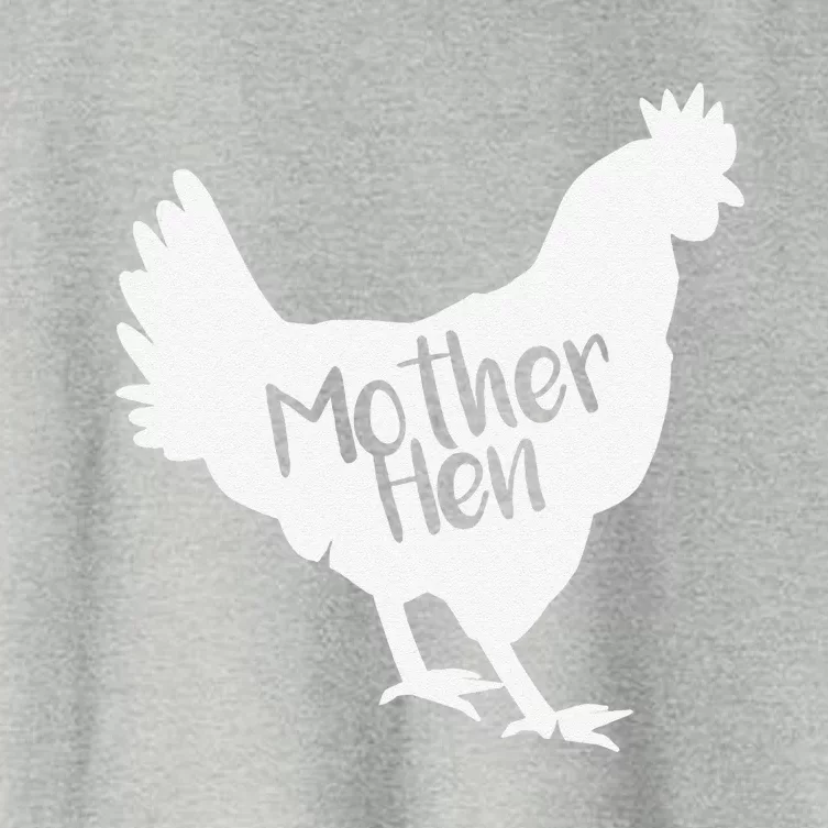 Mother Hen Chicken For Matching Mother And Daughter Women's Crop Top Tee