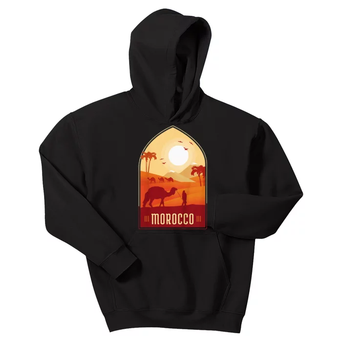 Morocco Hospitality Comfort Health Art Creativity Kids Hoodie