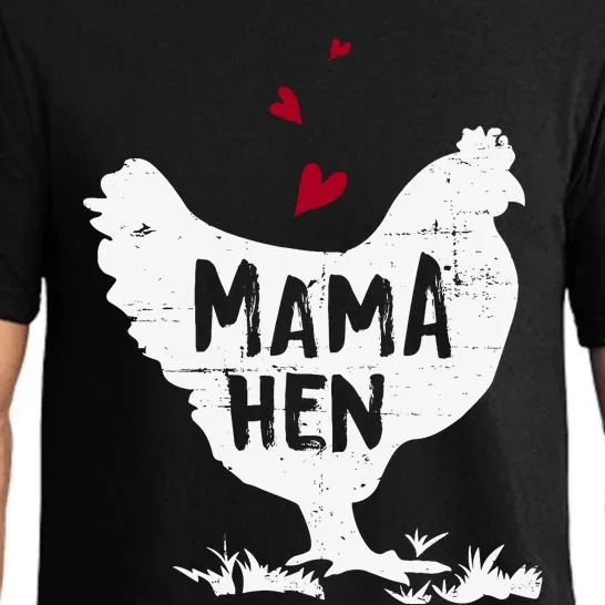 Mama Hen Chicken Funny Farmer Hen Chicken Mama Pajama Set