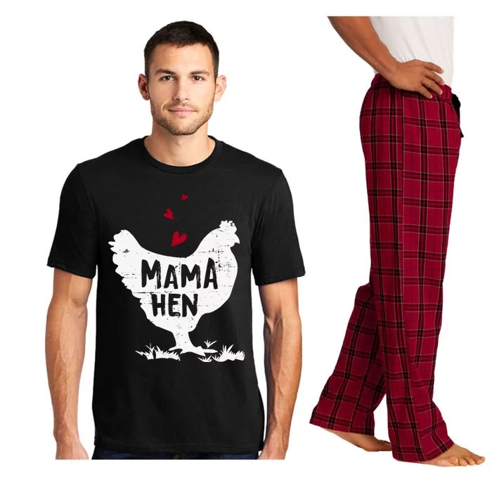 Mama Hen Chicken Funny Farmer Hen Chicken Mama Pajama Set