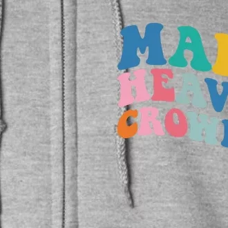 Make Heaven Crowded Bible Verse Full Zip Hoodie