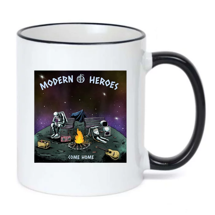 Modern Heroes Come Home Black Color Changing Mug