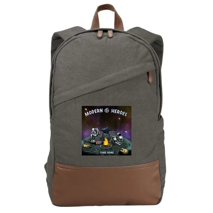 Modern Heroes Come Home Cotton Canvas Backpack