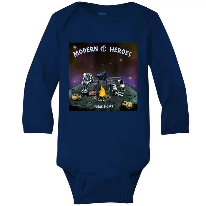 Modern Heroes Come Home Baby Long Sleeve Bodysuit