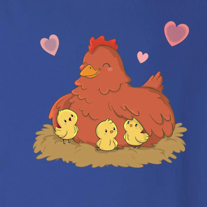 Mama Hen Chicken Farm Lover Gift Mothers Day Gift Mom Gift Toddler Long Sleeve Shirt