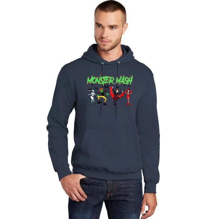 Monster Halloween Cowboy Cowgirl Halloween Vintage Tall Hoodie