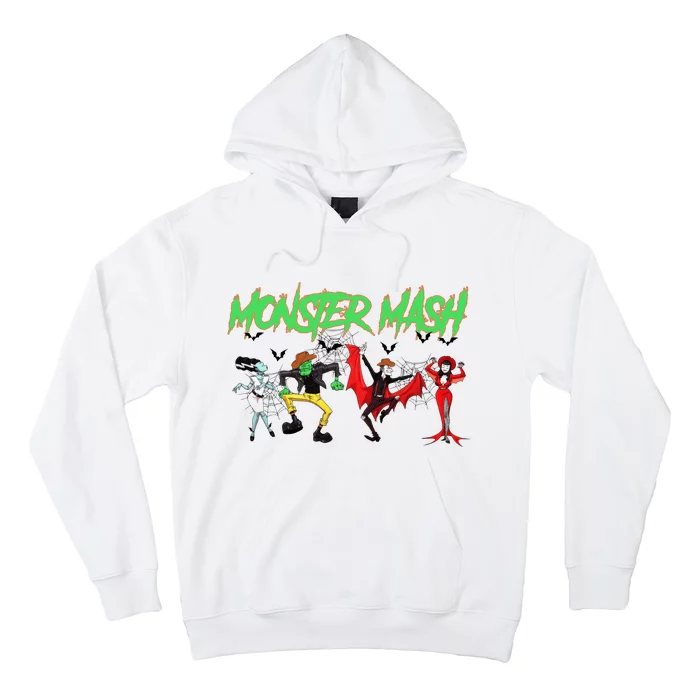 Monster Halloween Cowboy Cowgirl Halloween Vintage Hoodie