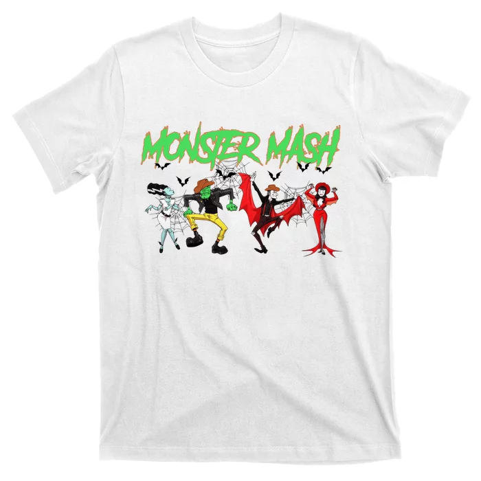 Monster Halloween Cowboy Cowgirl Halloween Vintage T-Shirt