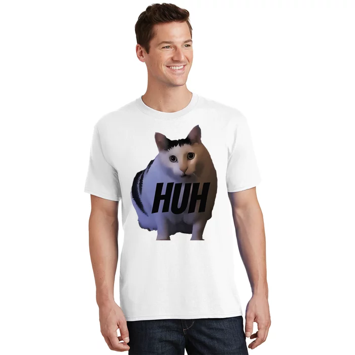 Meme Huh Cat Funny T-Shirt