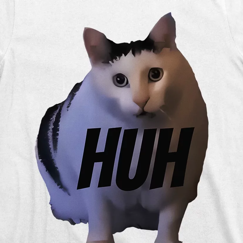 Meme Huh Cat Funny T-Shirt