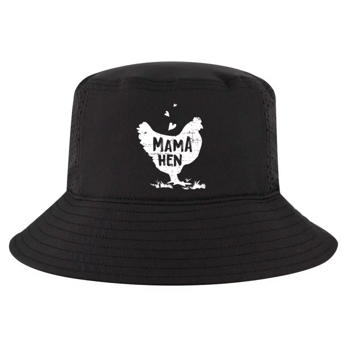 Mama Hen Chicken Funny Farmer Hen Chicken Mama Cool Comfort Performance Bucket Hat