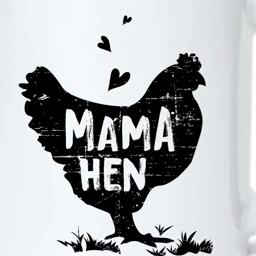 Mama Hen Chicken Funny Farmer Hen Chicken Mama Black Color Changing Mug