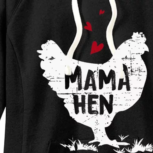 Mama Hen Chicken Women's Fleece Hoodie