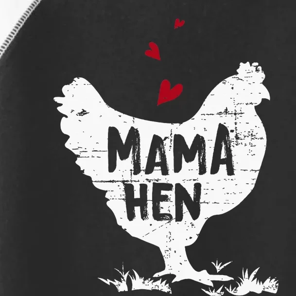 Mama Hen Chicken Toddler Fine Jersey T-Shirt