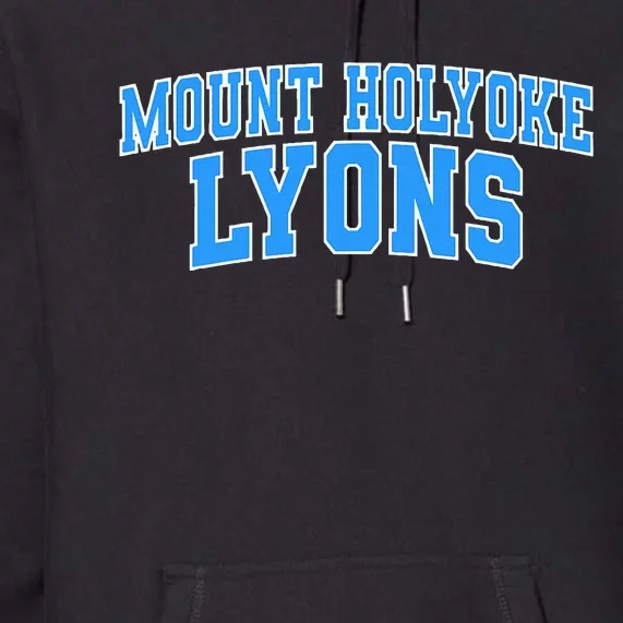 Mount Holyoke College Lyons Premium Hoodie