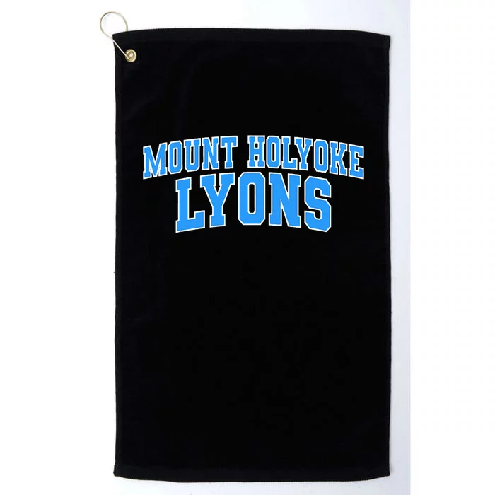 Mount Holyoke College Lyons Platinum Collection Golf Towel