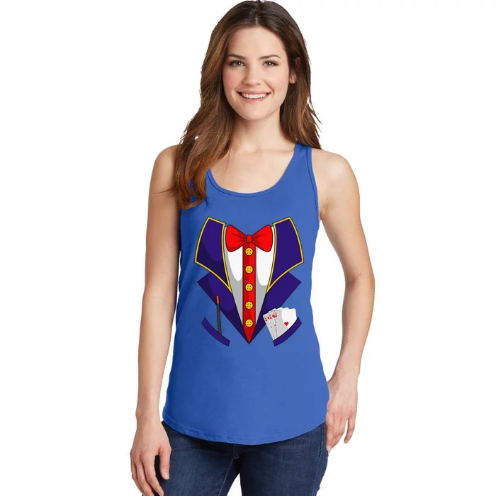 Magician Halloween Costume Illusionist Magic Show Perfomer Ladies Essential Tank