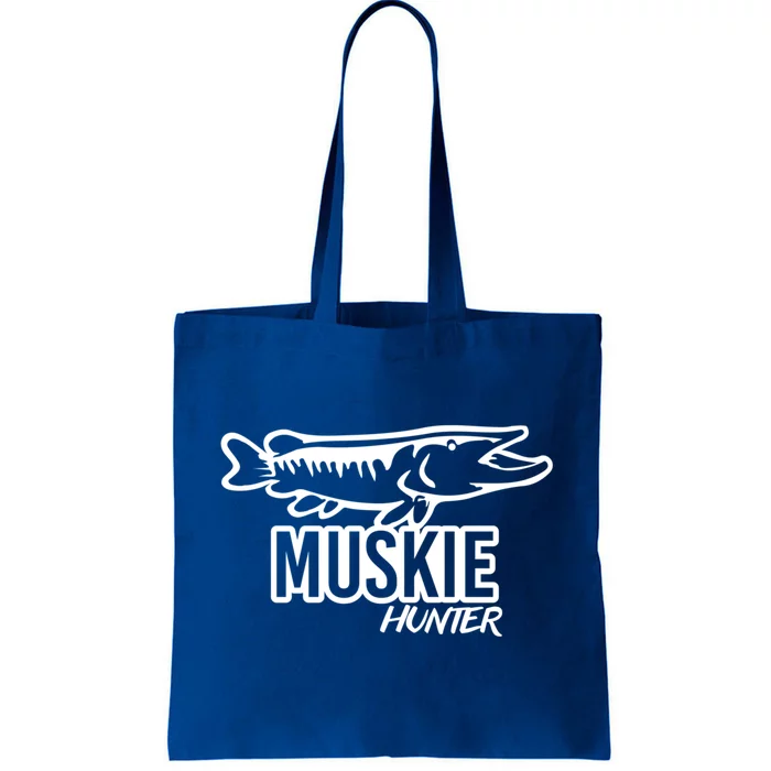 Muskie Hunter Cute Gift Cute Esox Musky Fishing Lovers Gift Tote Bag