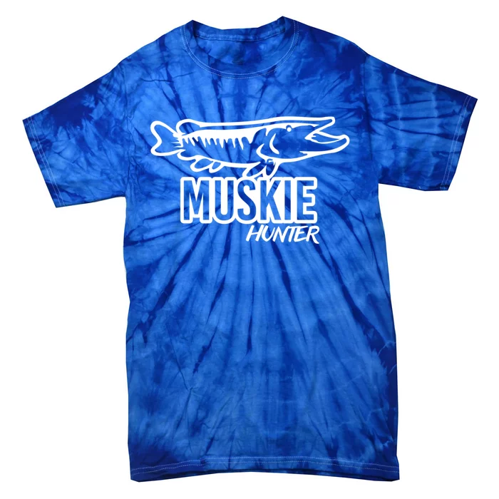 Muskie Hunter Cute Gift Cute Esox Musky Fishing Lovers Gift Tie-Dye T-Shirt