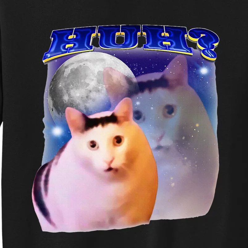 Meme Huh Cat Sweatshirt