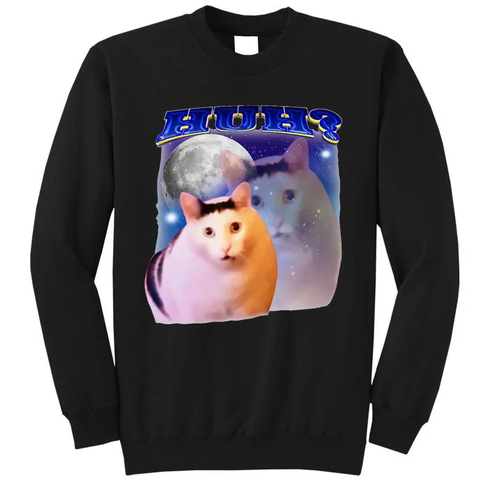 Meme Huh Cat Sweatshirt