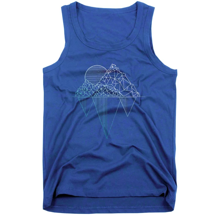 Mountains Hiking Camping Rock Climbing Camper Tank Top